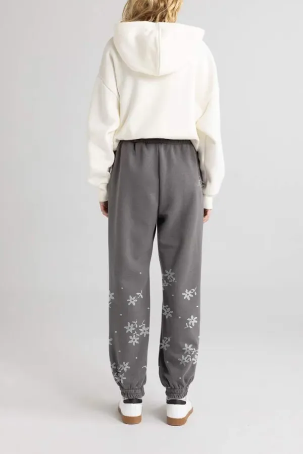 Jogger Thick Sweatshirt Fabric Trousers