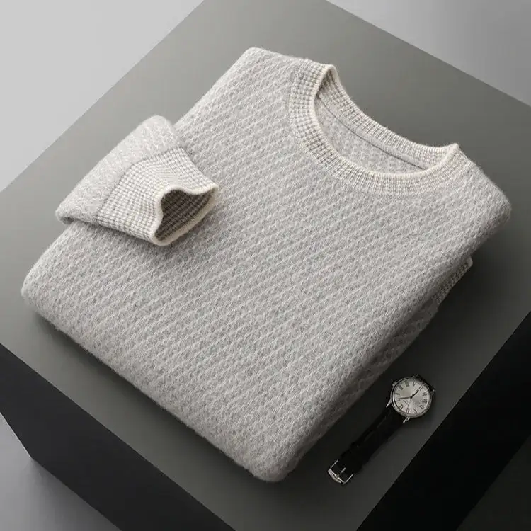 Merino Crewneck Knit Sweater