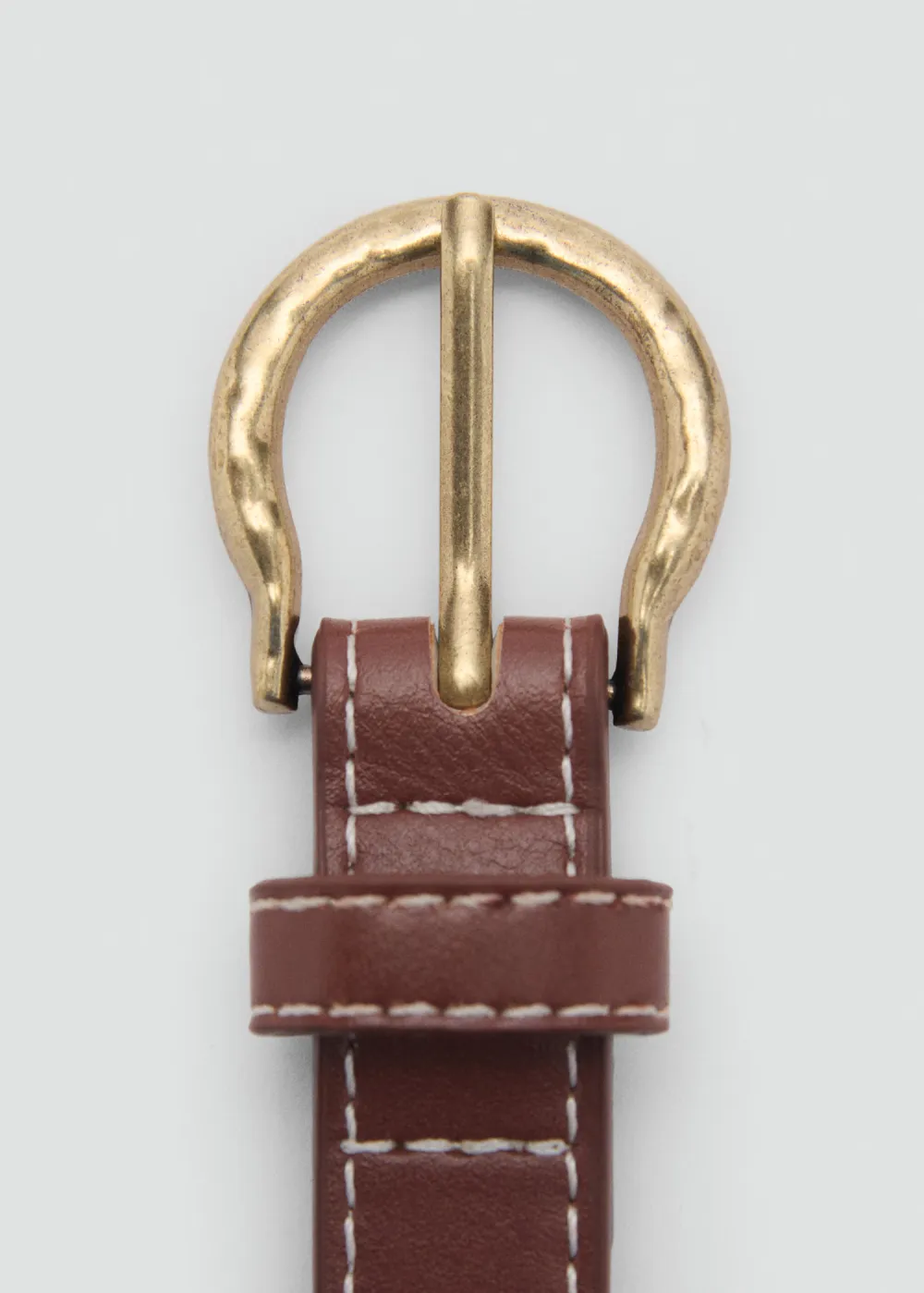 Brown Casual Style Plain Belts