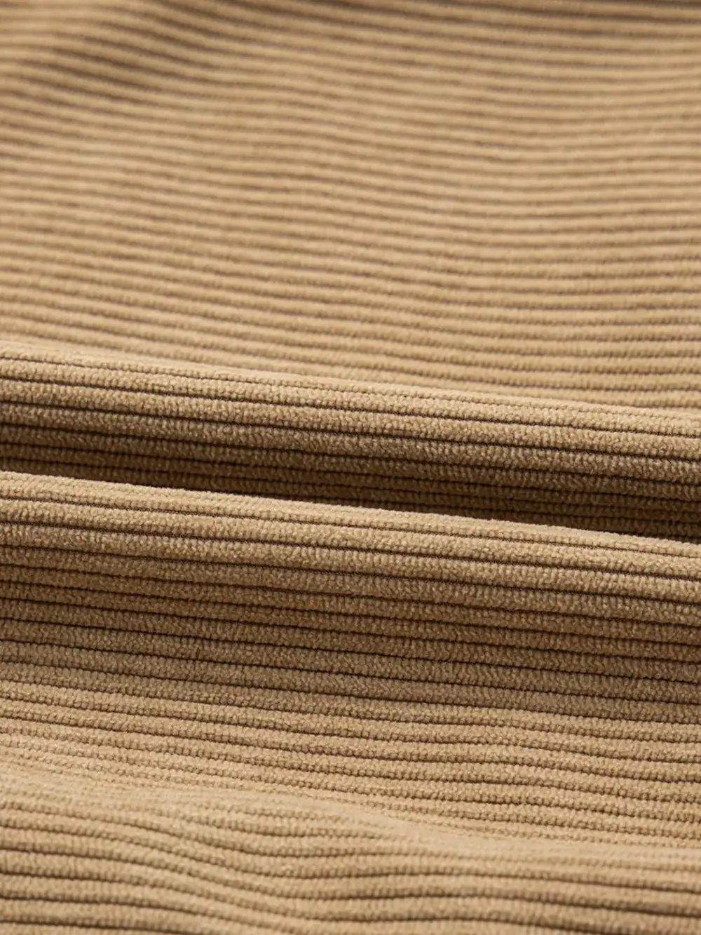 Button Front Corduroy Mini Skirt