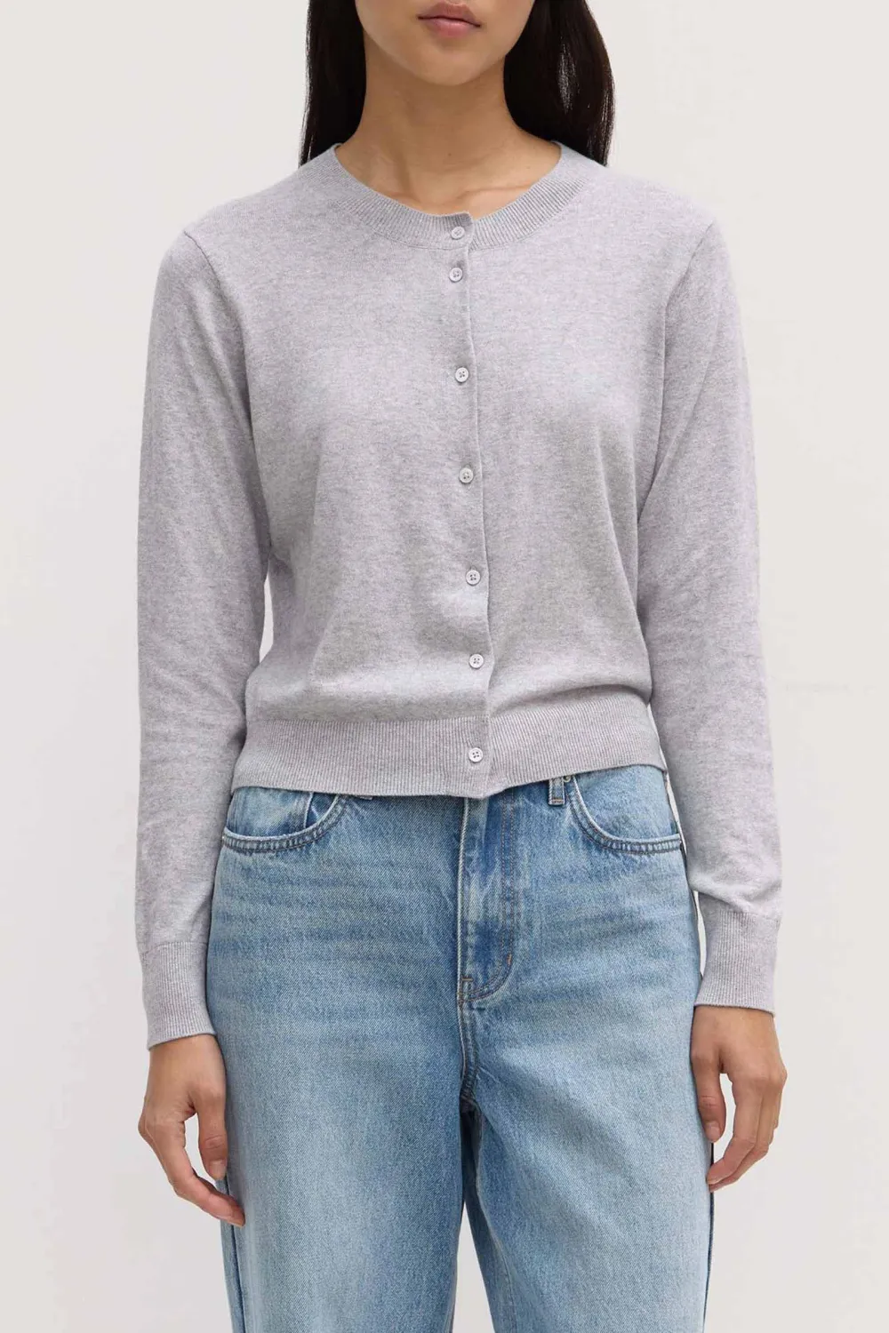 Slim Fit Long Sleeved Cashmere Sweater