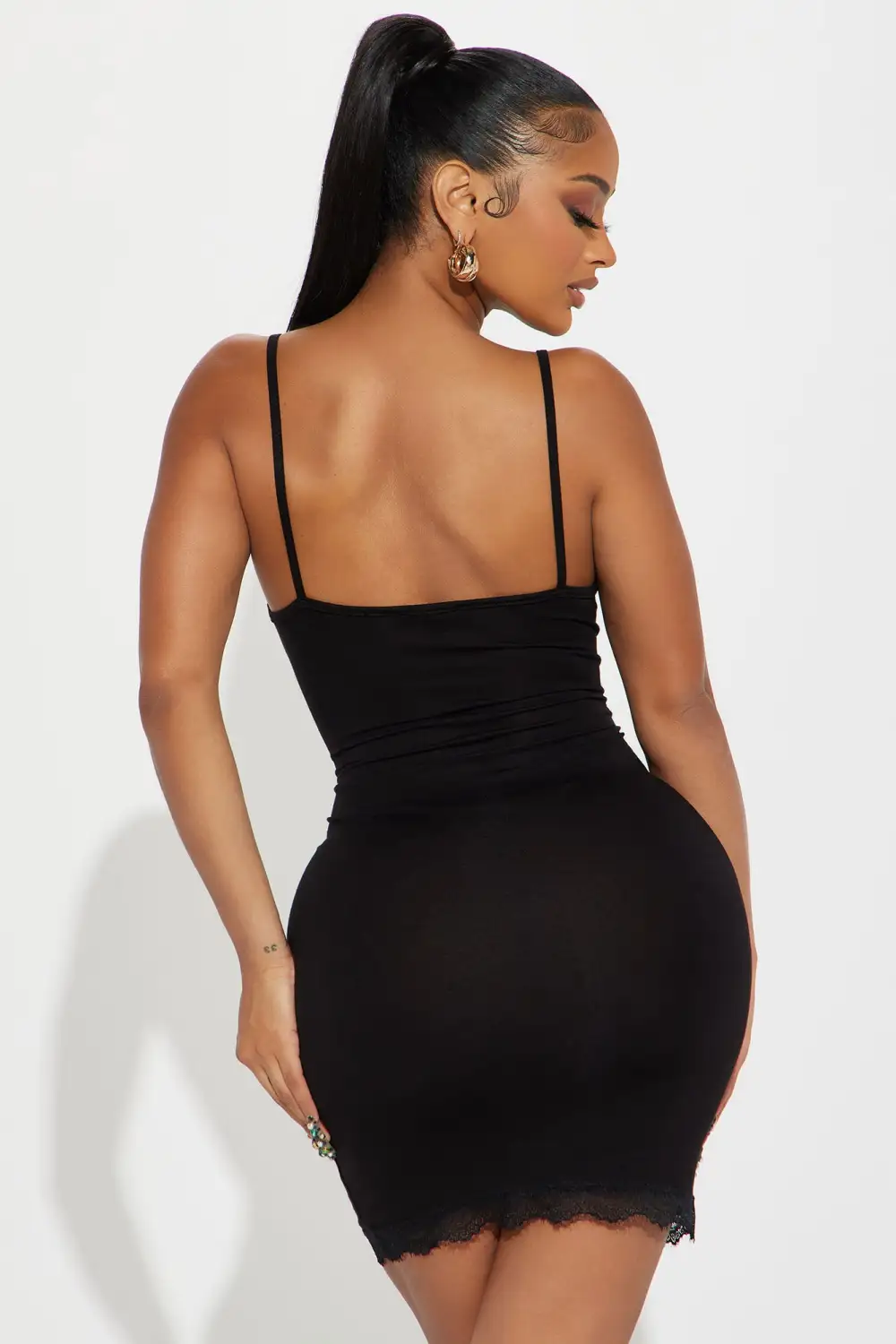 Outlaw Mini Dress - Black