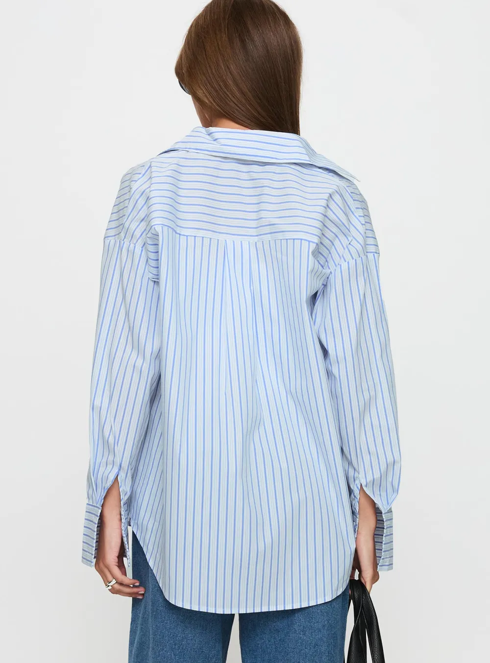Clean Cut Button Up Collared Shirt