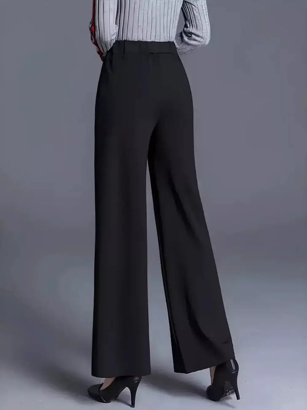 Easygoing Wide Leg High Waist Pants