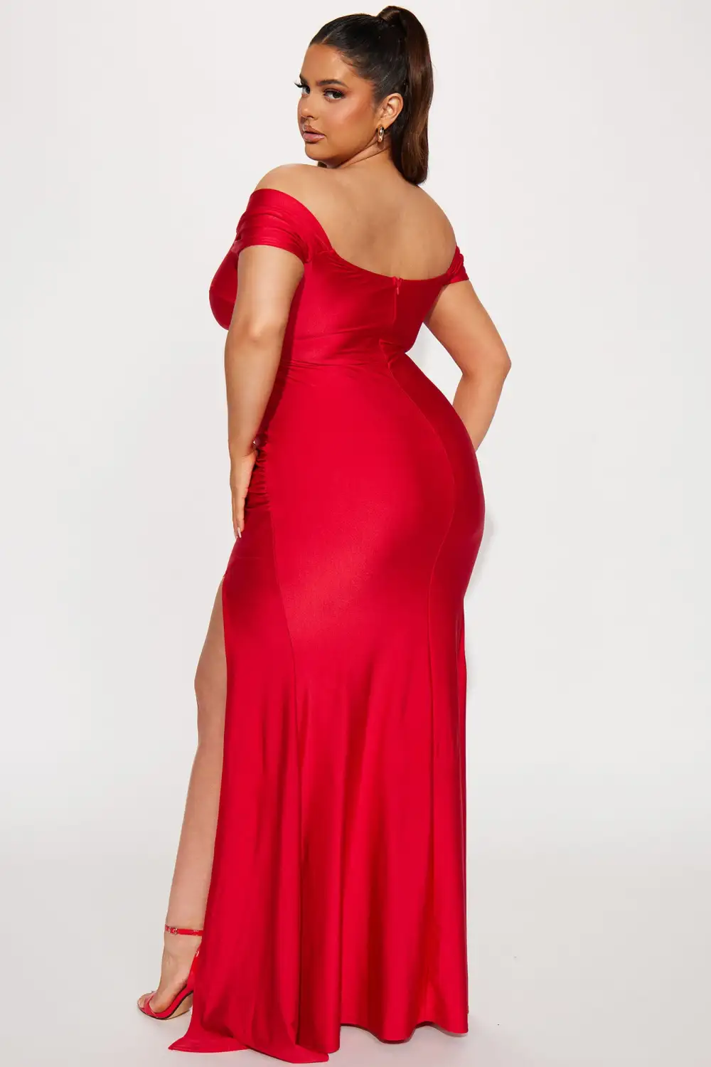 Romantic Nights Maxi Dress - Red