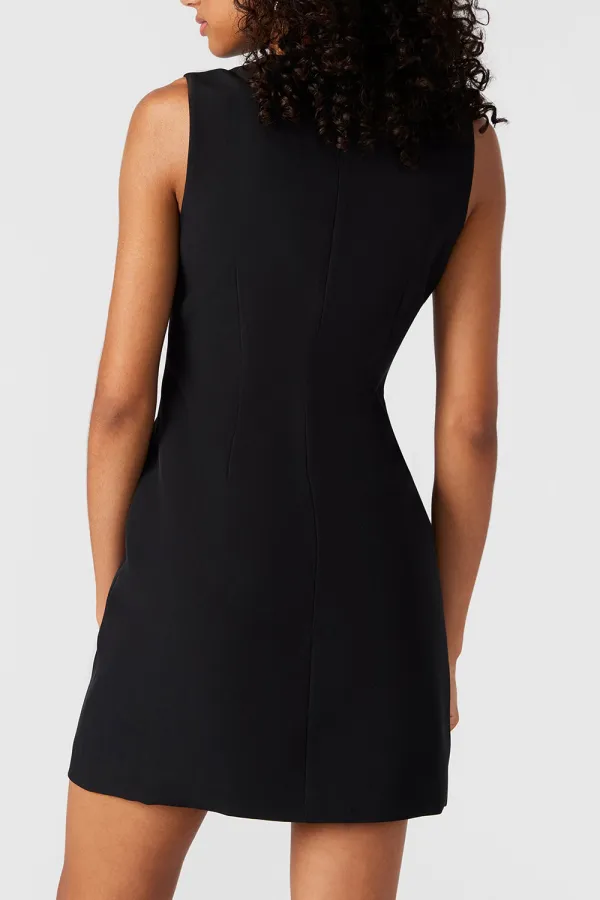 SKINNY DRESS BLACK