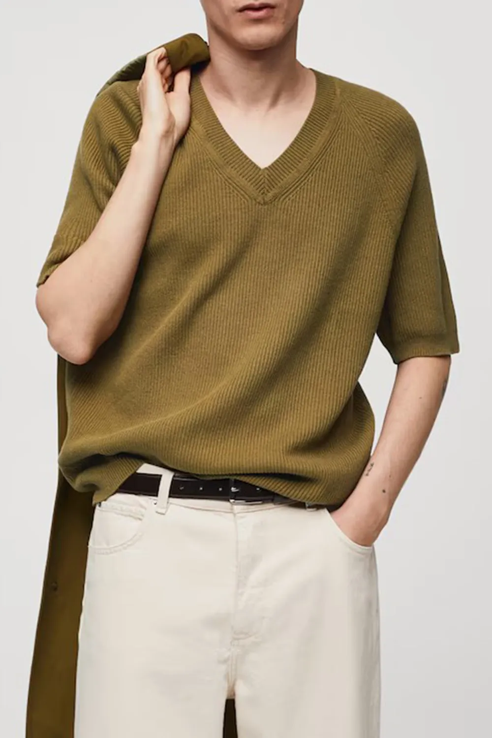 Relaxed-Fit Knitted Sweater