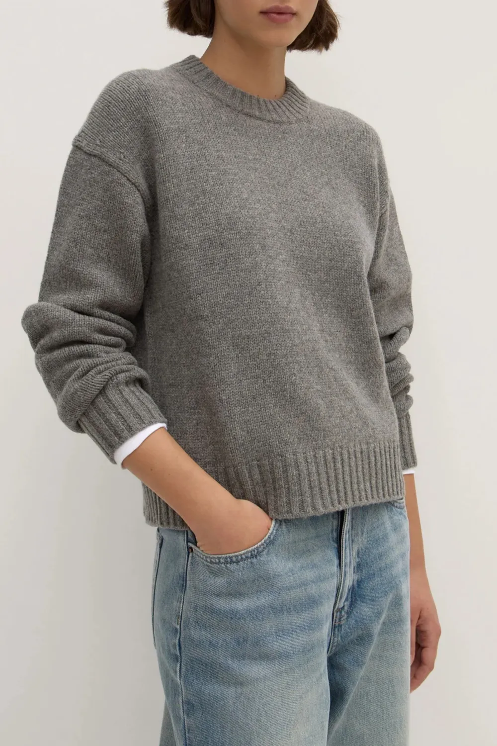Ribbed Wool Sweater