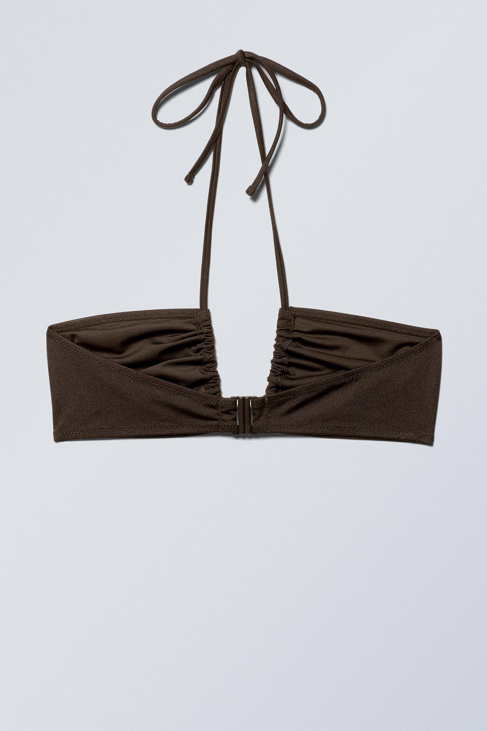 Tied Halter Neck Bikini Top