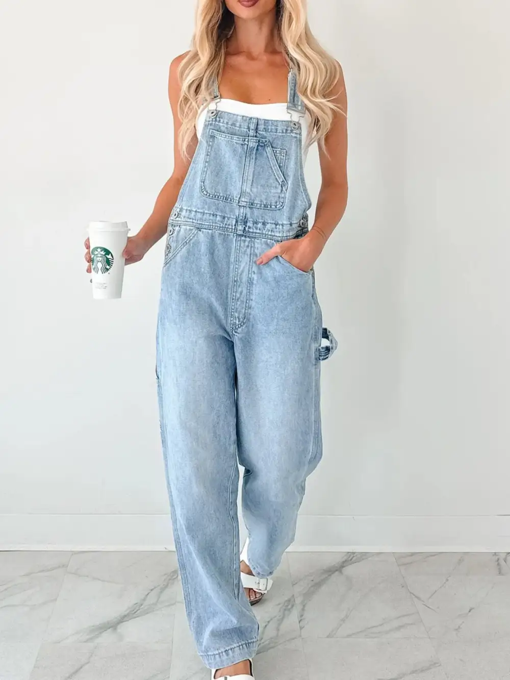 Denim Jumpsuit Overalls