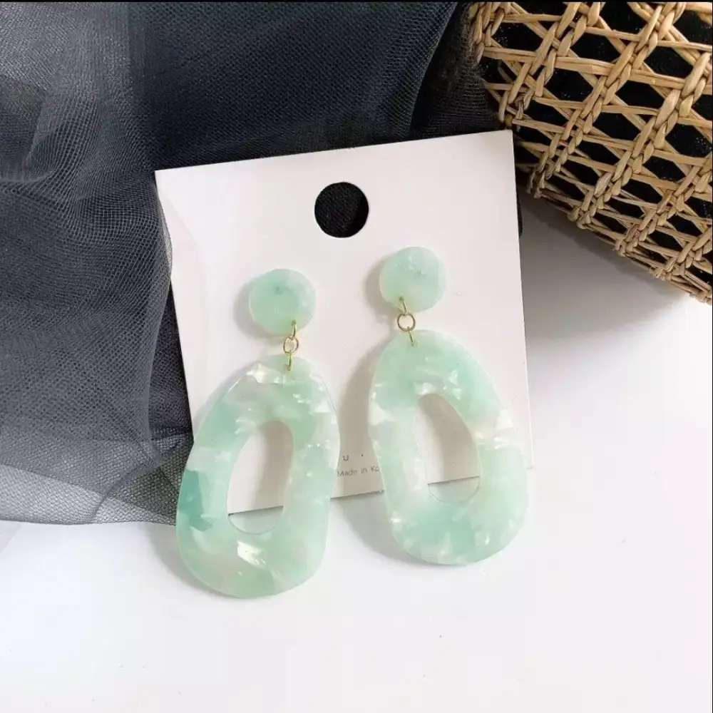 Everyday Acrylic Earrings Accessory