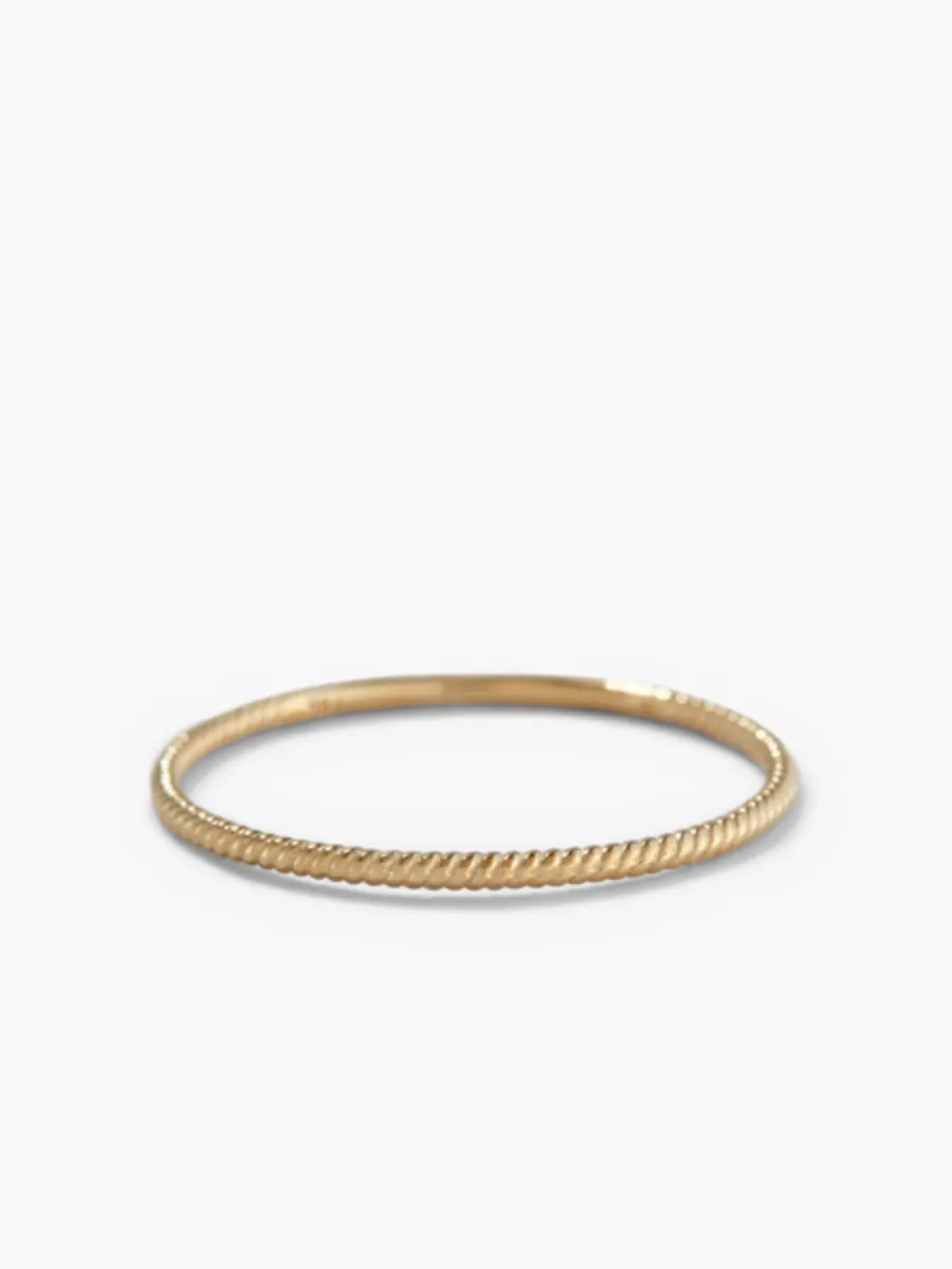 Textured Twist Ring