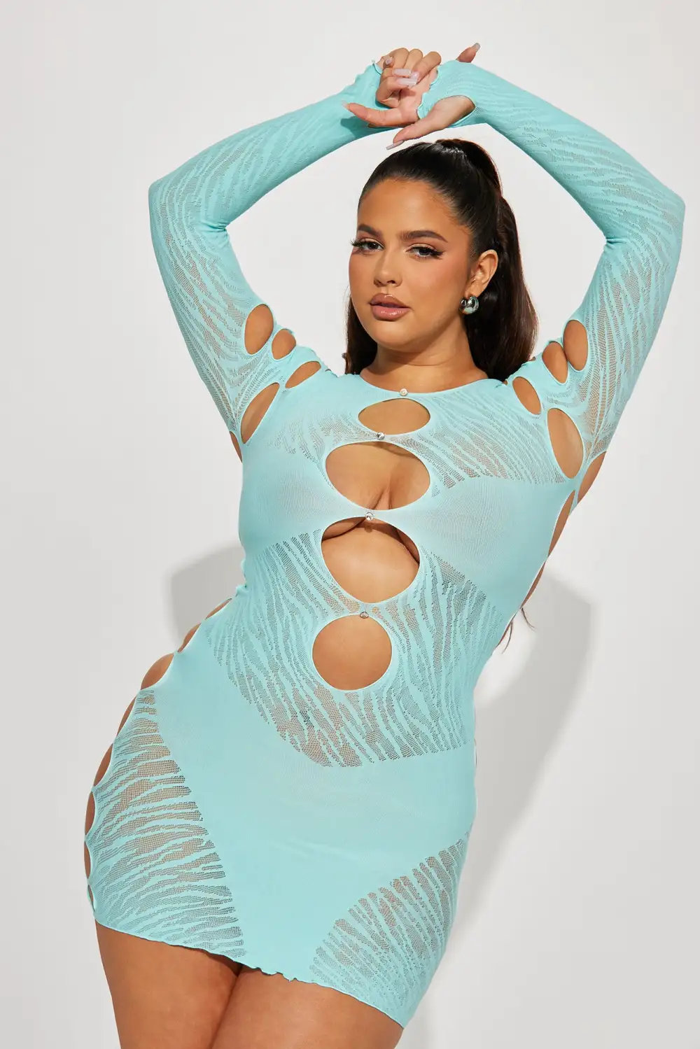 So Seamless Mini Dress - Mint