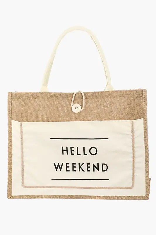 Minimal Everyday Tote Bag