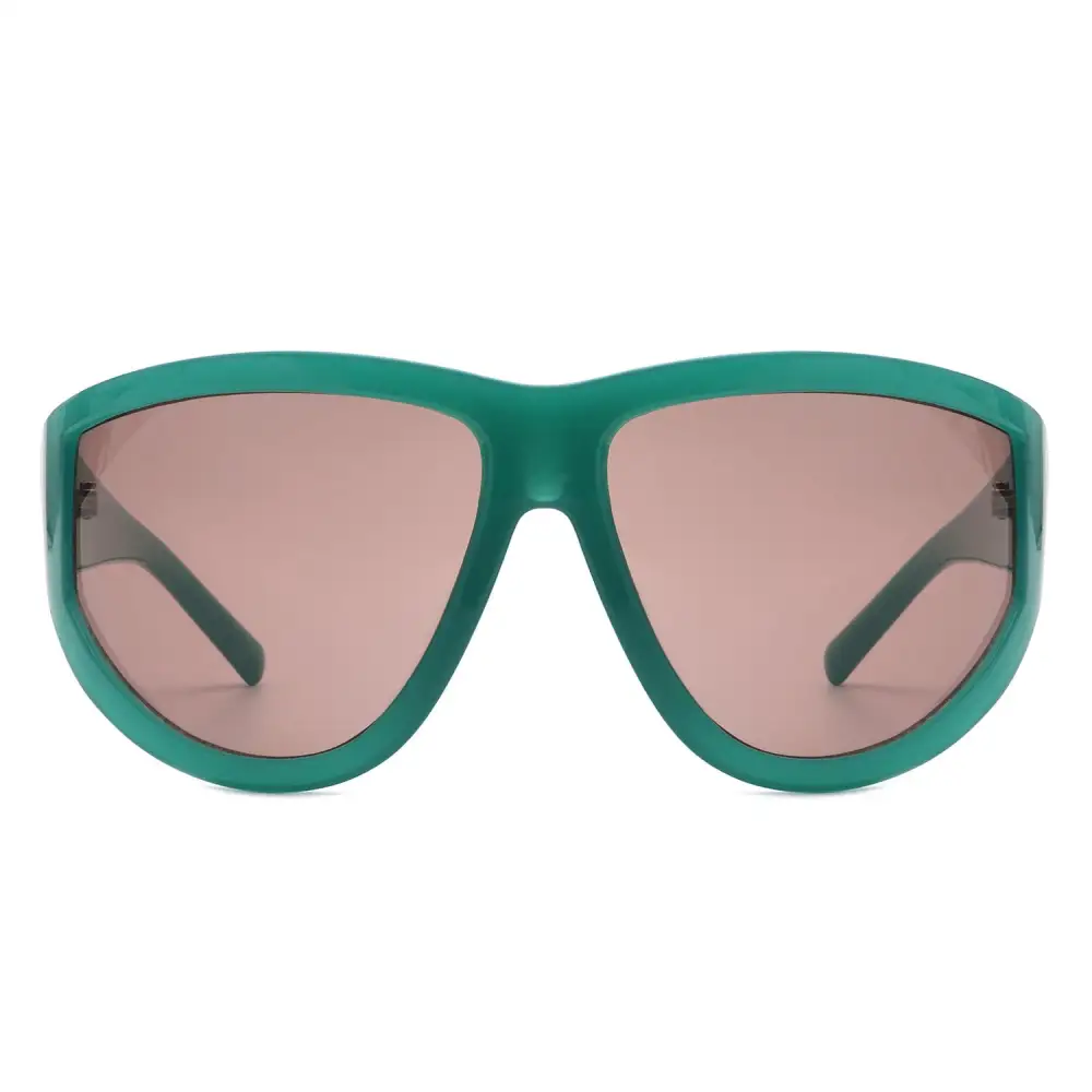 Scalloped Everyday Tinted Frame Sunglasses