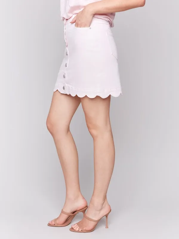 Straight-Tube Preppy Style Girly Women's Skirt