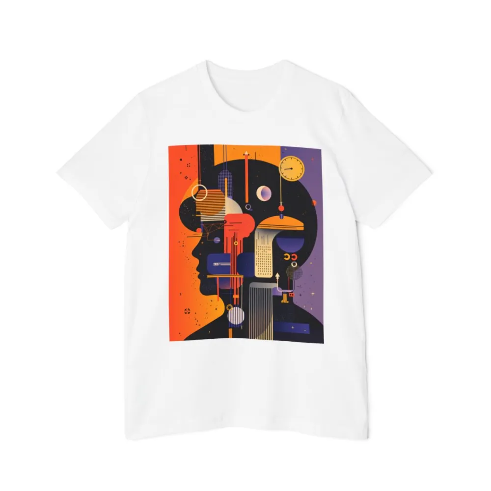 Abstract Gallery Graphic T Shirt