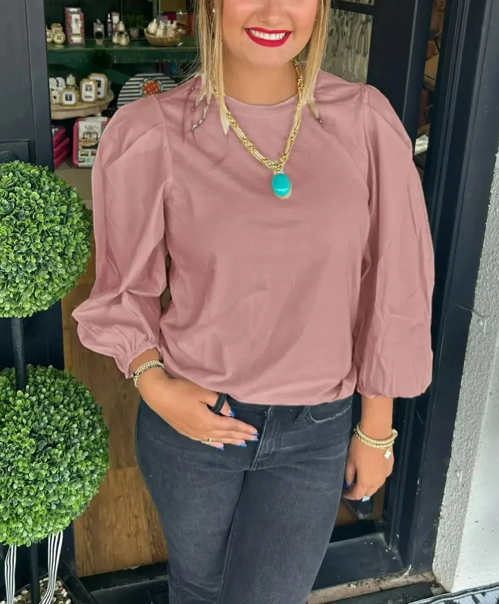 Women's Poplin Sleeve Tops (Buy 2 Free Shipping)
