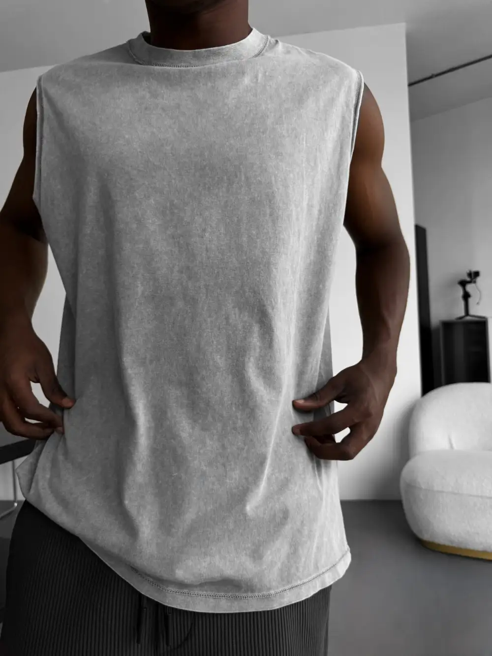 Relaxed Washed Tank Top