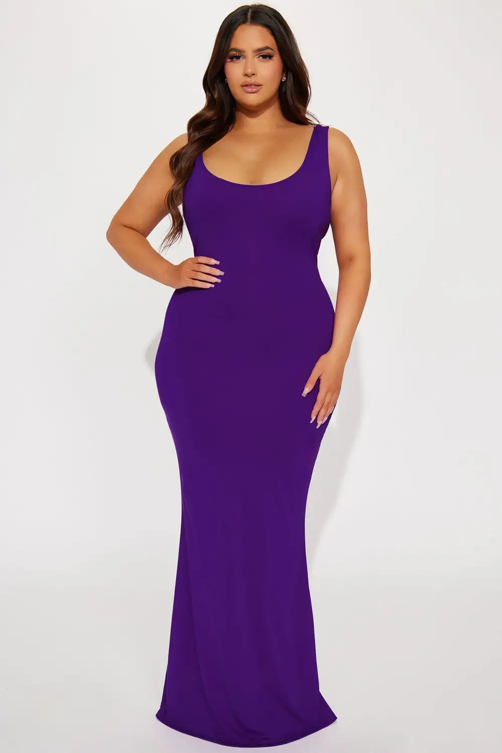 Weekend Ready Maxi Dress - Purple