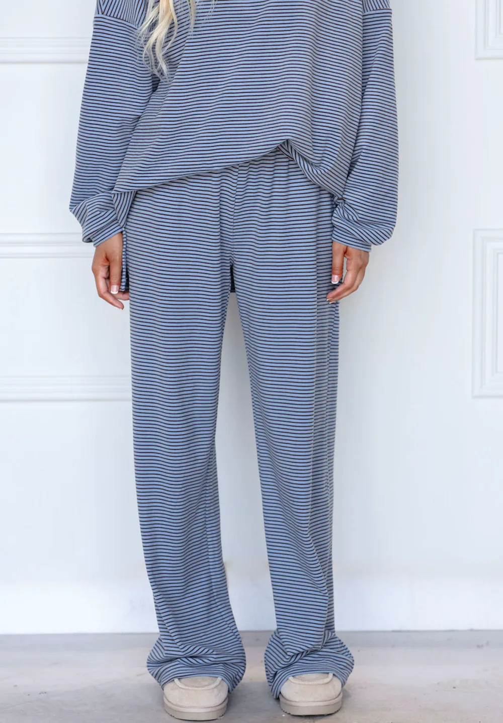 Relaxed Silhouette Pants Set