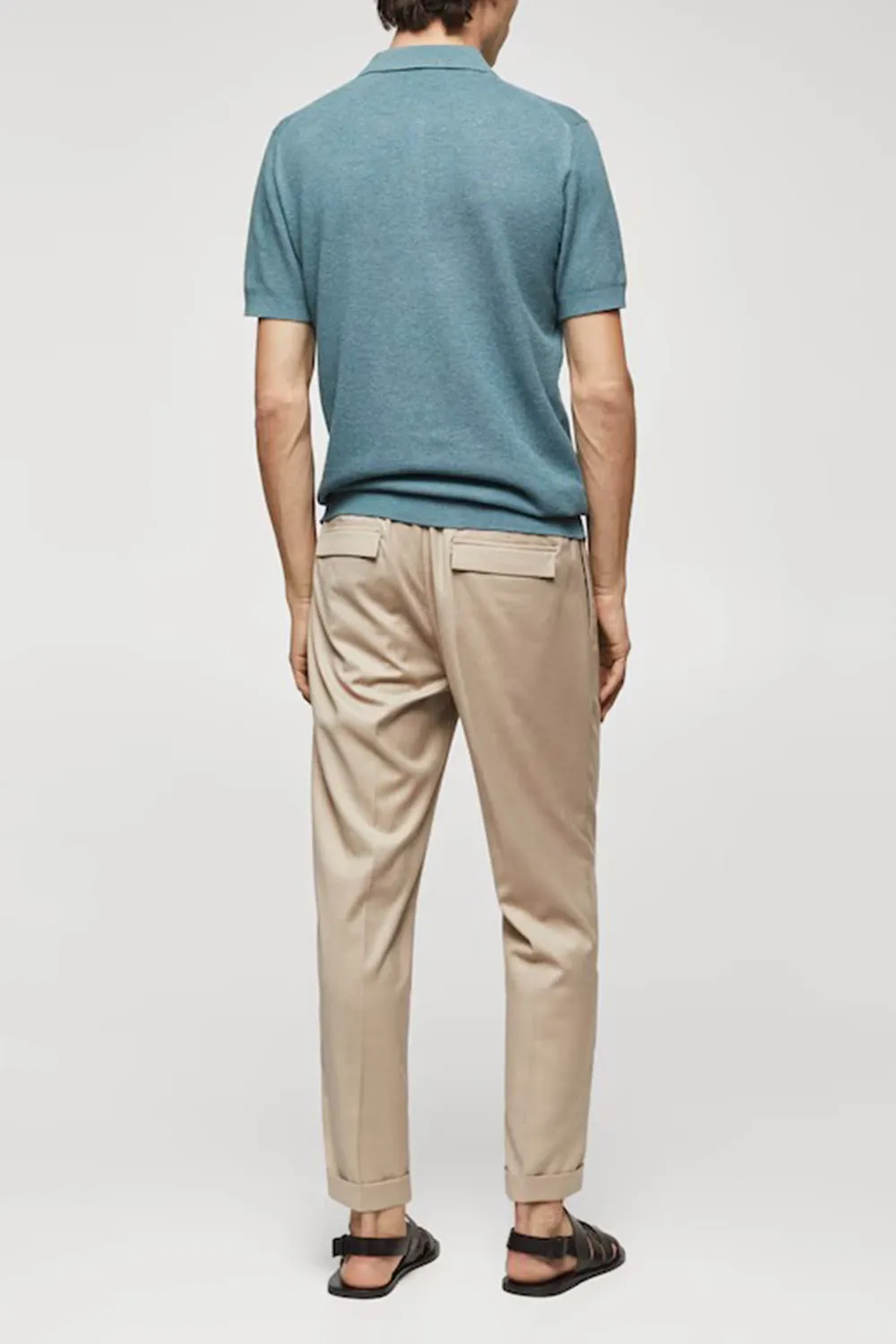 Knit Cotton Polo Shirt