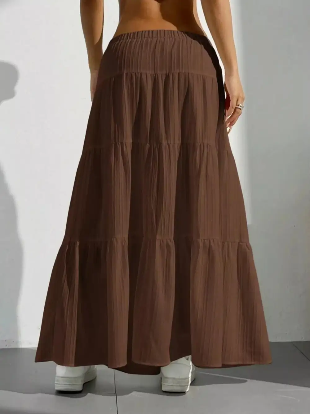 Flowy Tiered Maxi So Relaxed Skirt