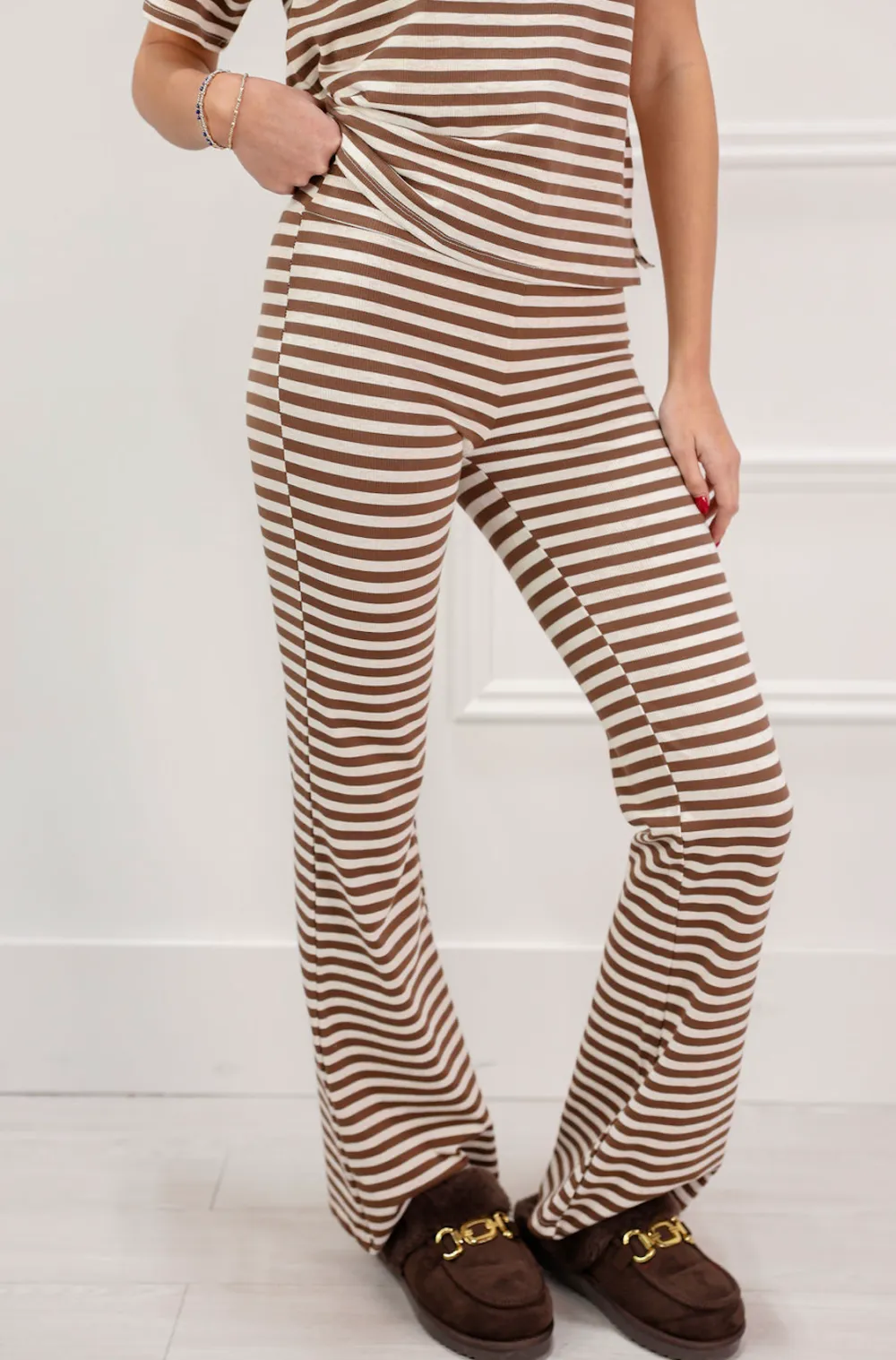 Breezy Ribbed Pants Set