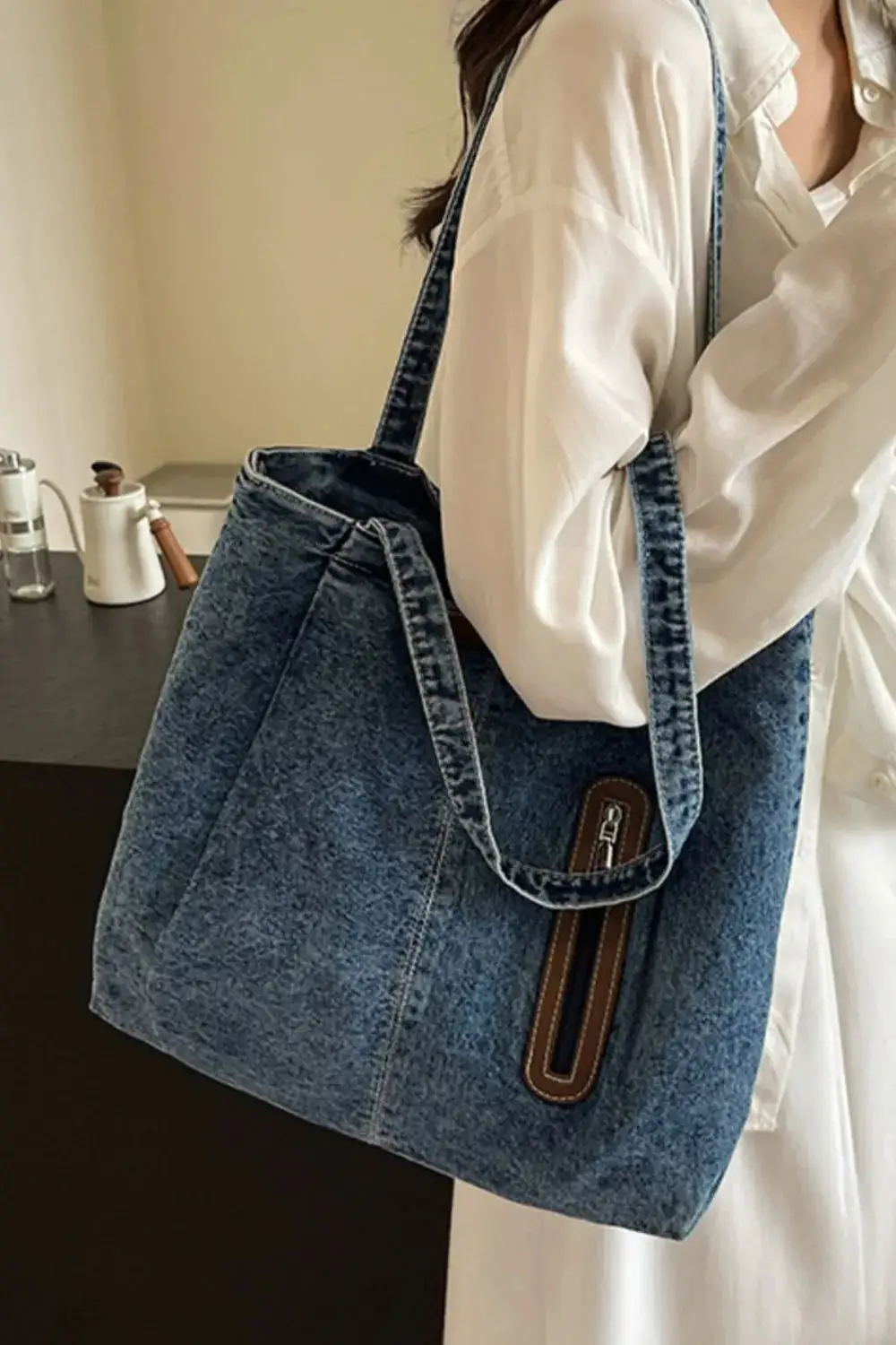Denim Tote Bag