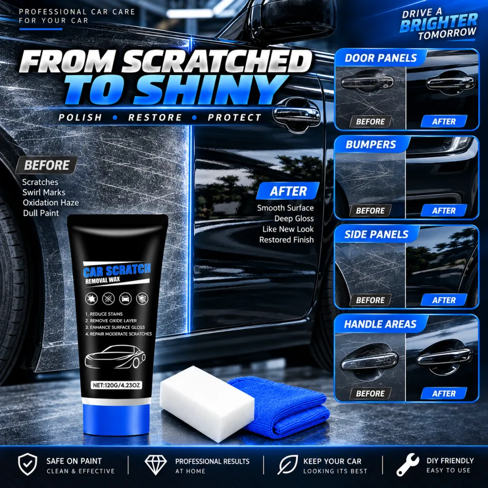 Car Paint Scratch Repair Wax