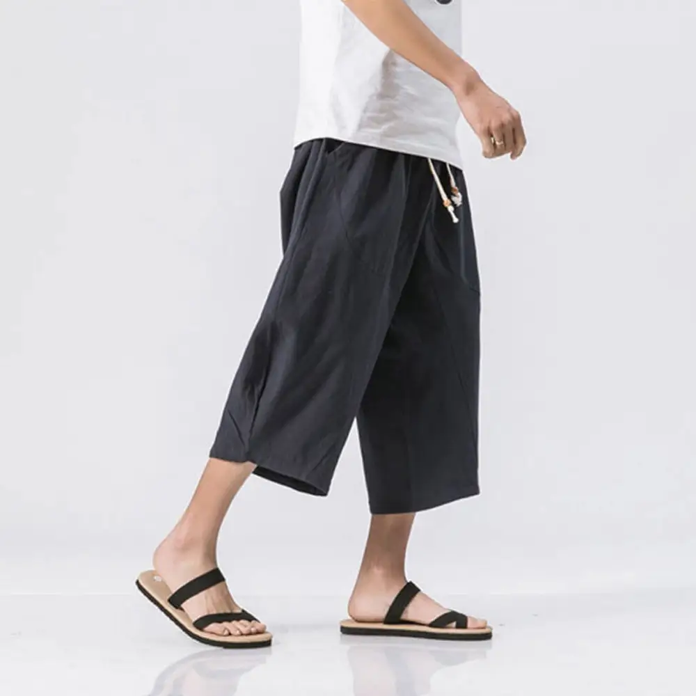 Lightweight Cropped Utility Pants