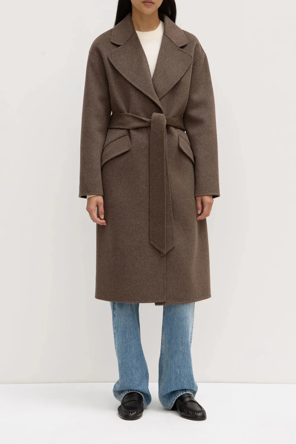 Pure Wool Loose Coat