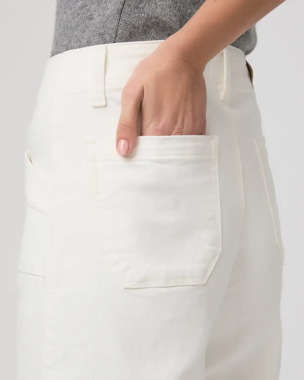 Wide Leg Cropped Jeans
