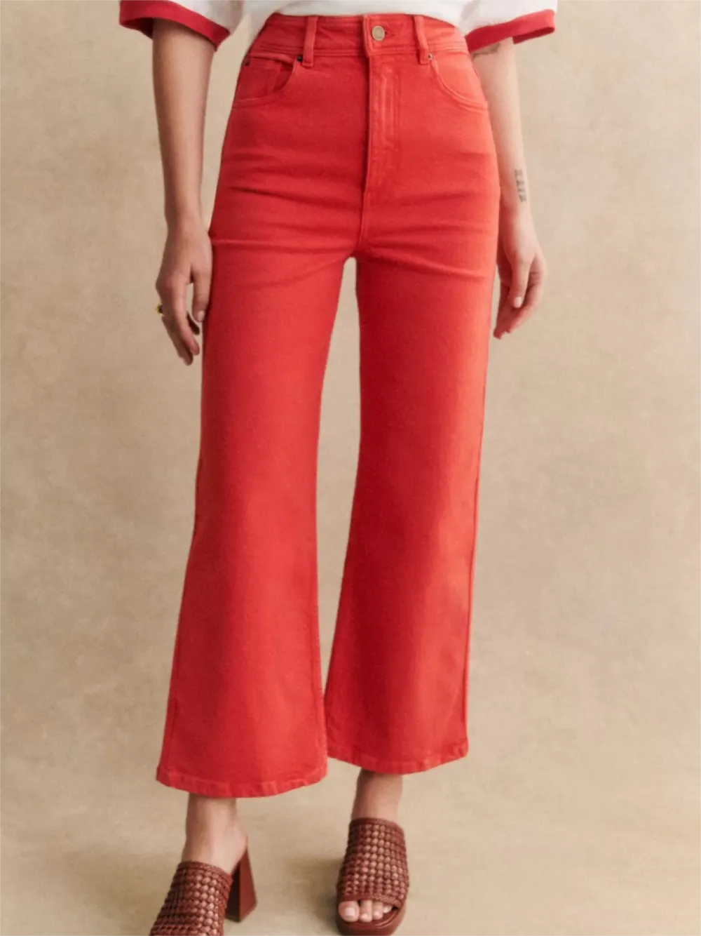 5-Pocket Red Denim