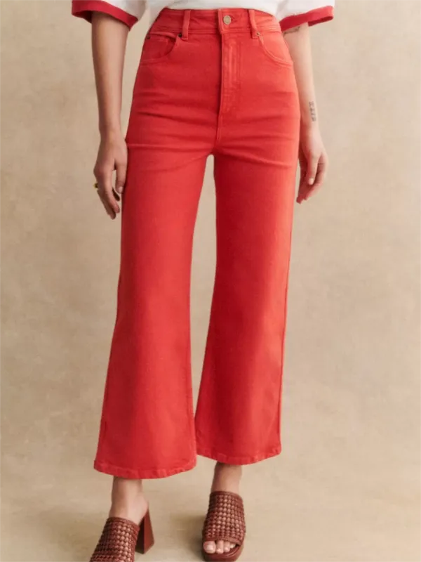5-Pocket Red Denim