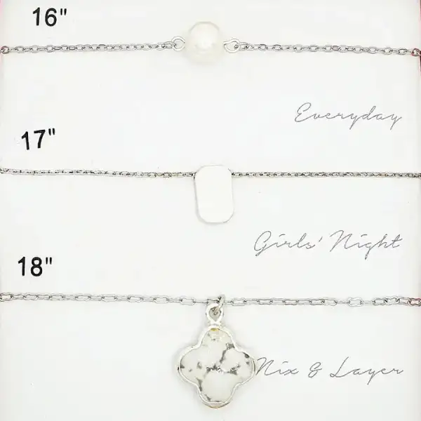 Layering Pendant Necklace