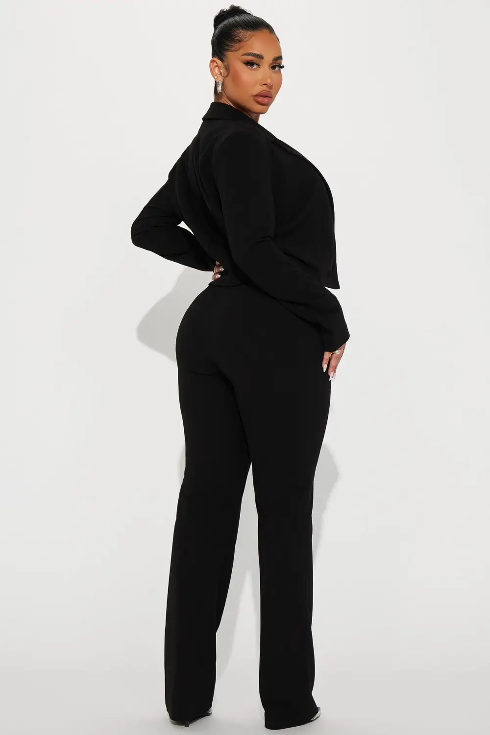 Classy Moves Blazer Pant Set - Black
