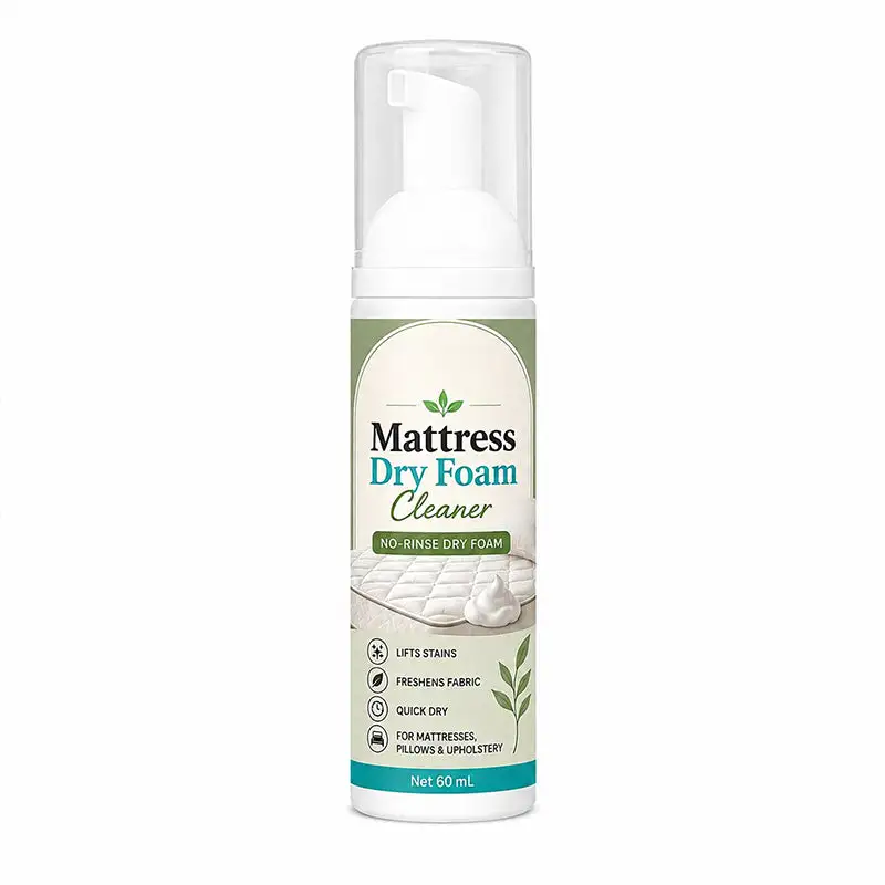 Mattress and sofa foam dry cleaning agent