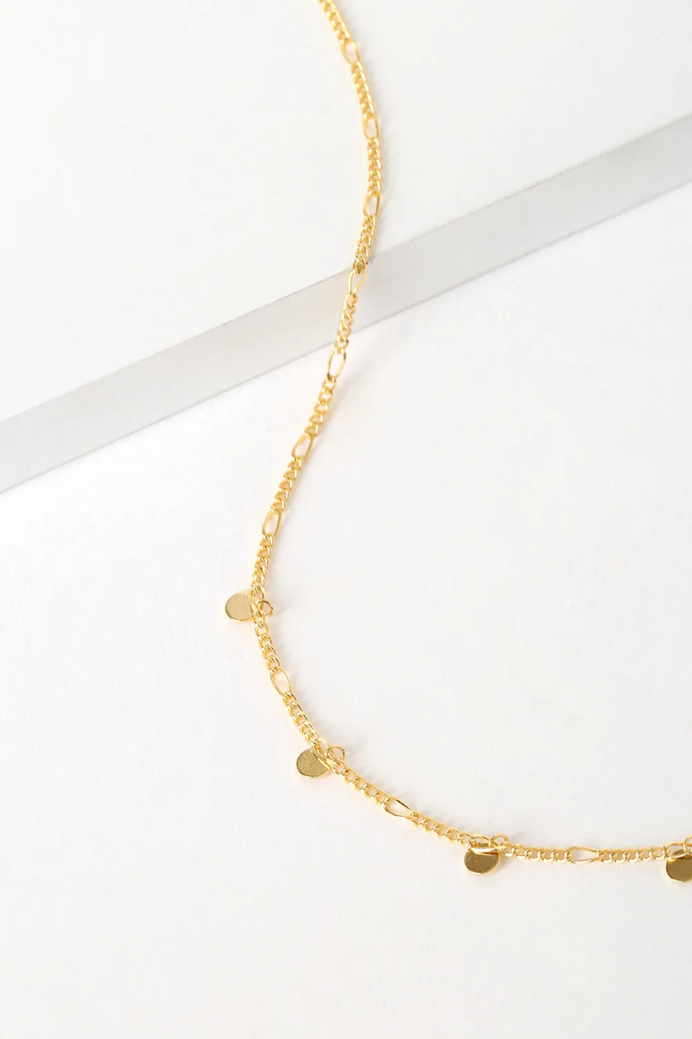Classic Minimalist Exquisite Gold Thin Chain
