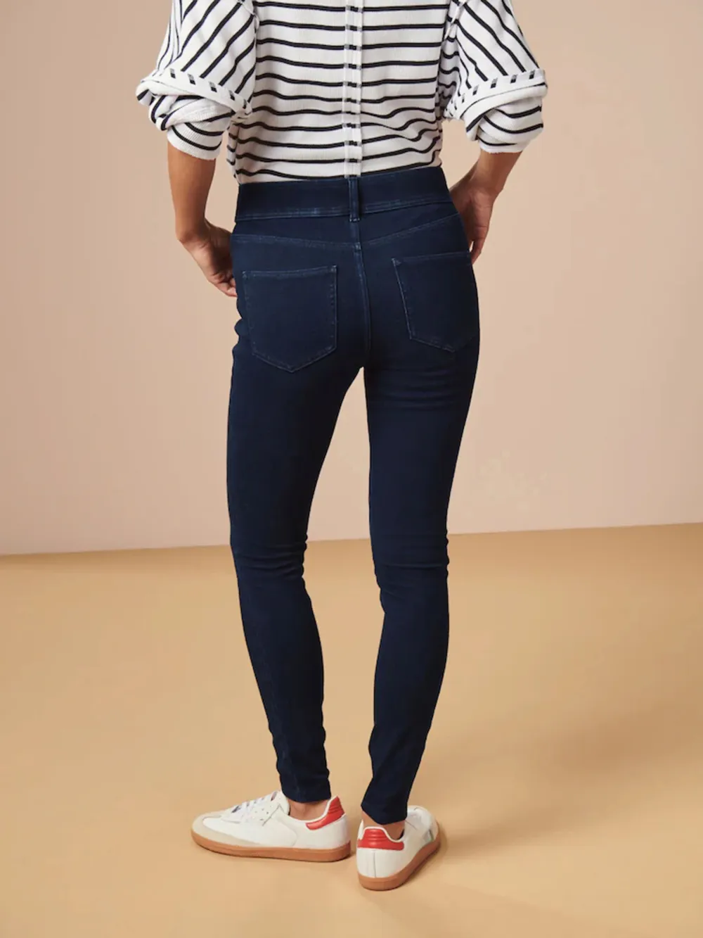 Denim Fitted Stylish Leggings