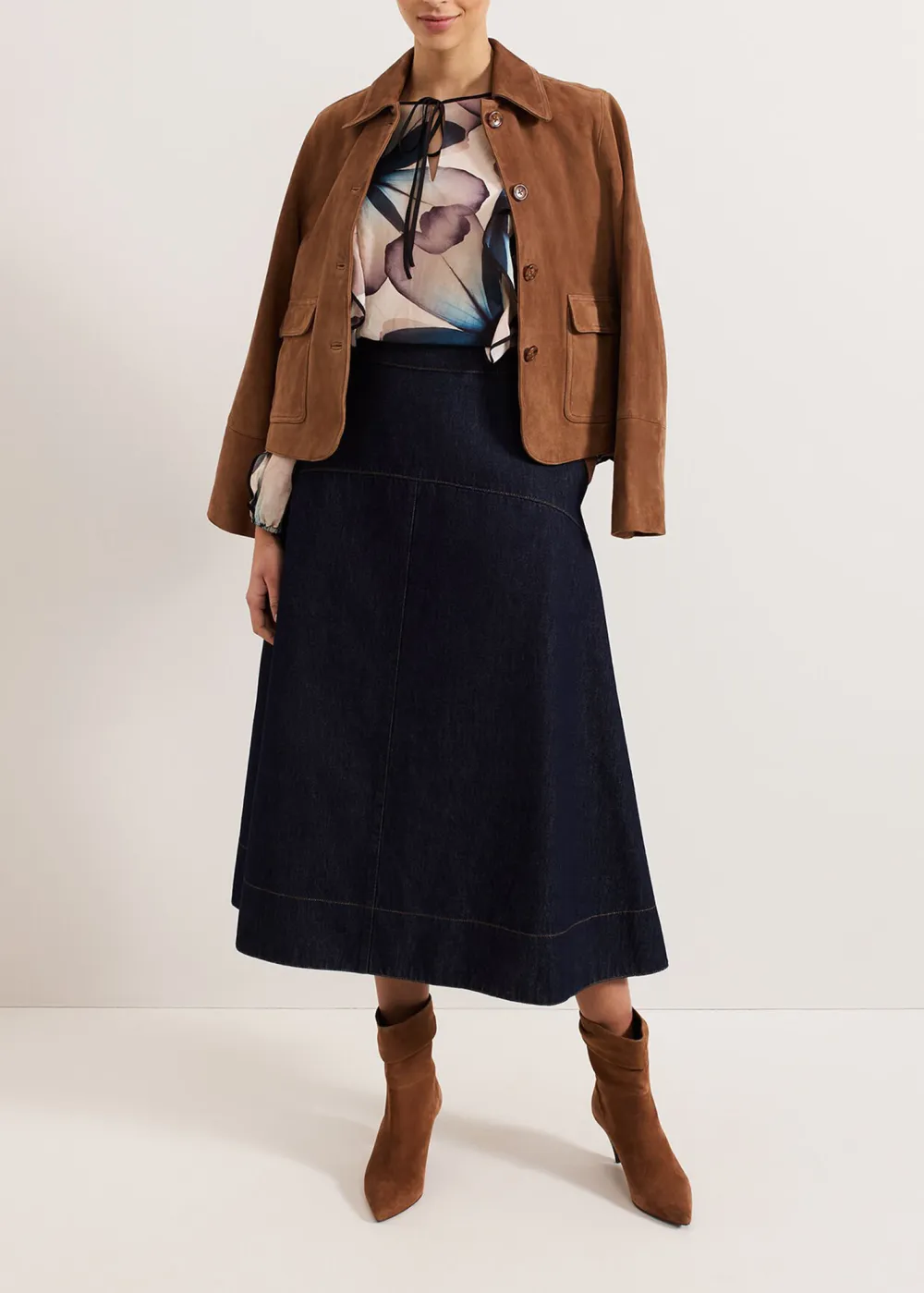 Luxurious Silk Women's Long Sleeve Shirt