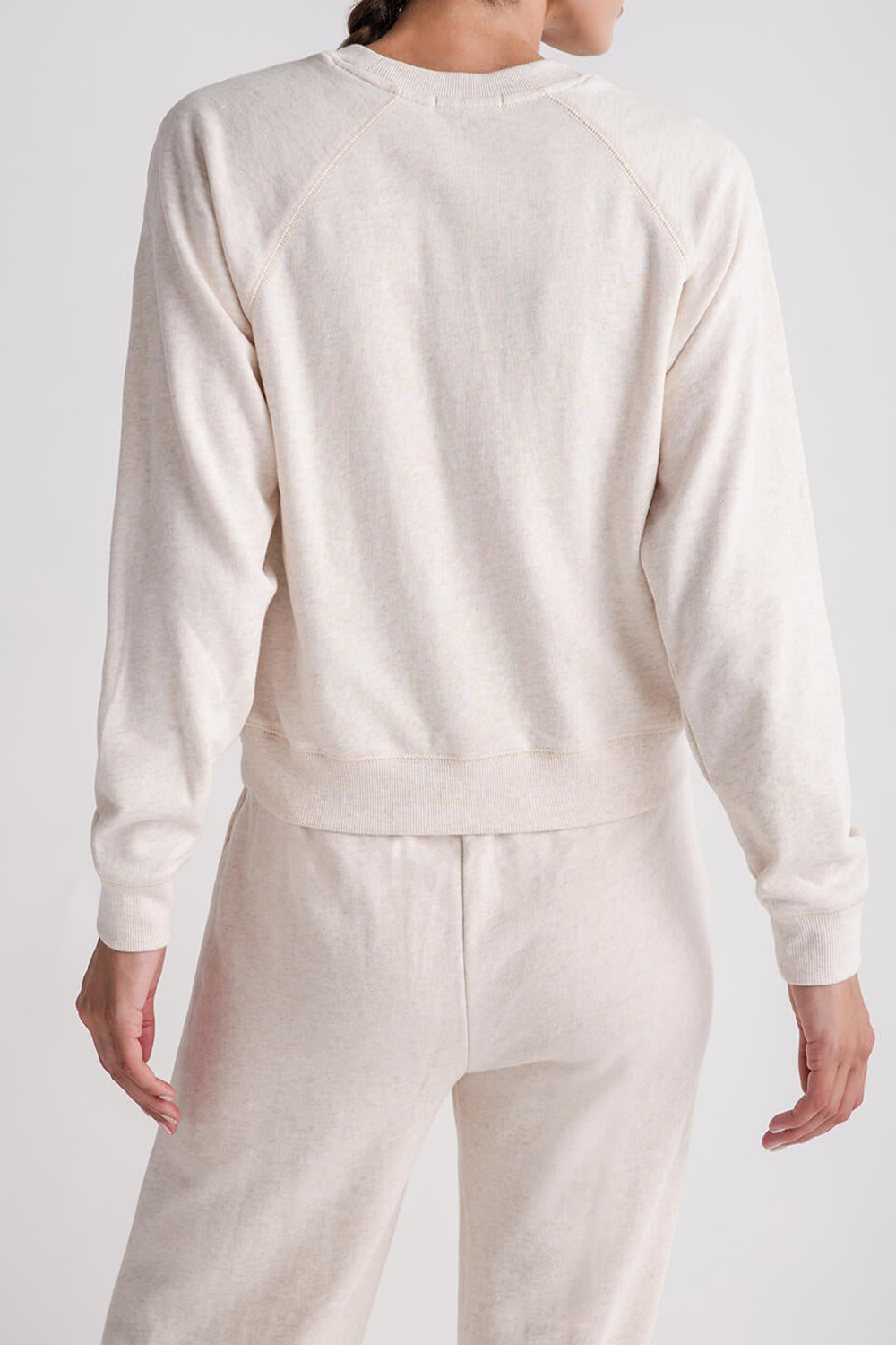 Z Supply Saldana French Terry Sweatshirt - oatmeal heather