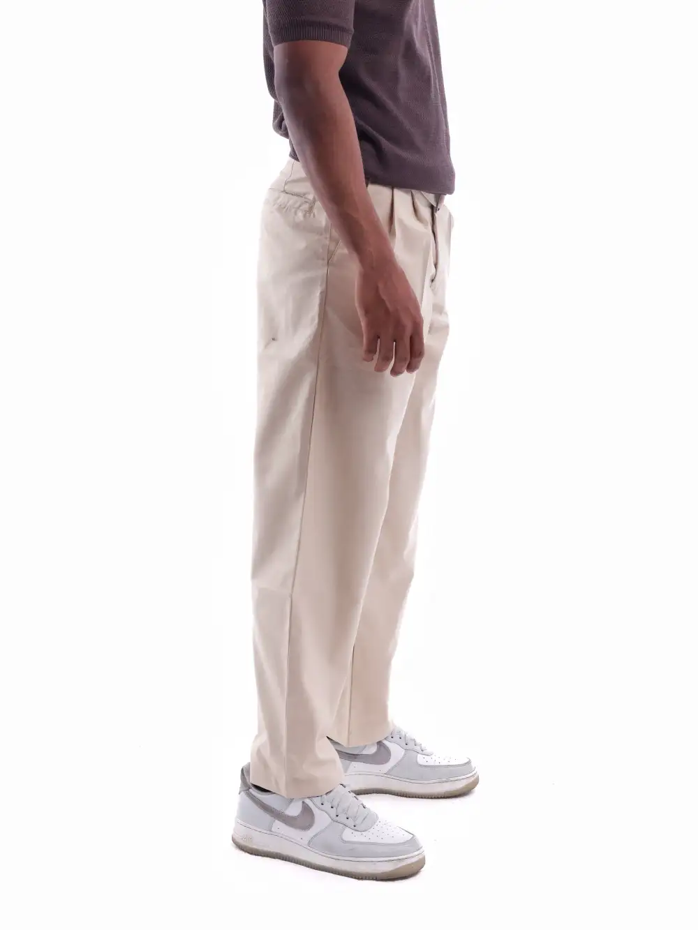 Textured Classic Pants
