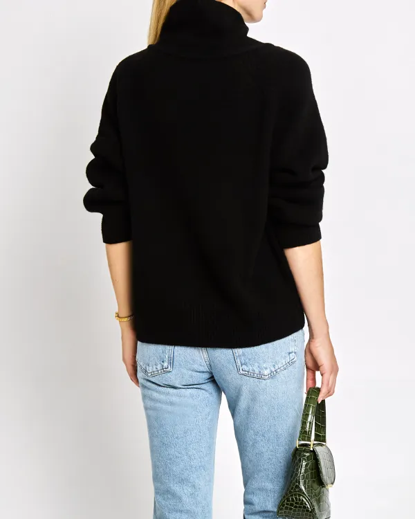 High Neck Knit Sweater