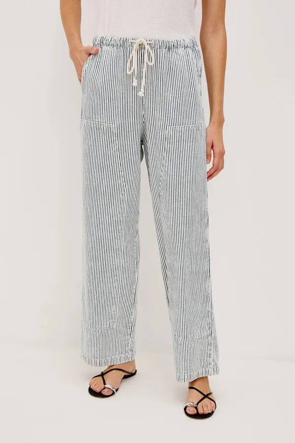 Striped Printed Loose Casual Pants
