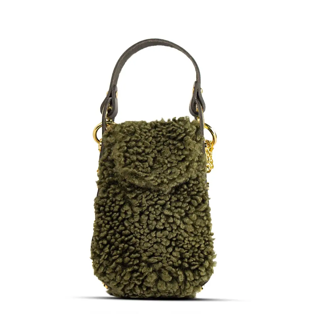 Weekend Handheld Fur Handbag