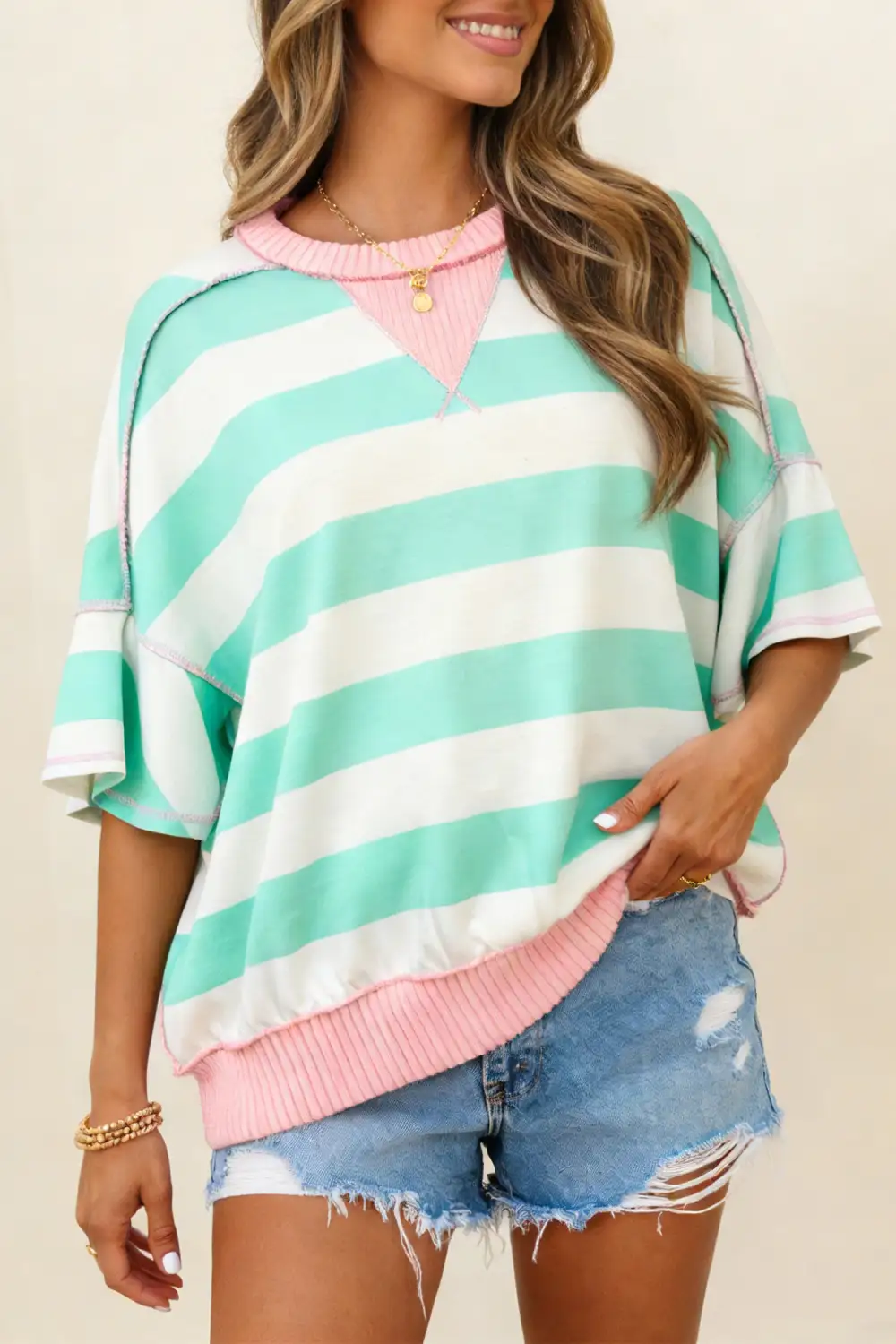 Airy Camo Boxy Tee