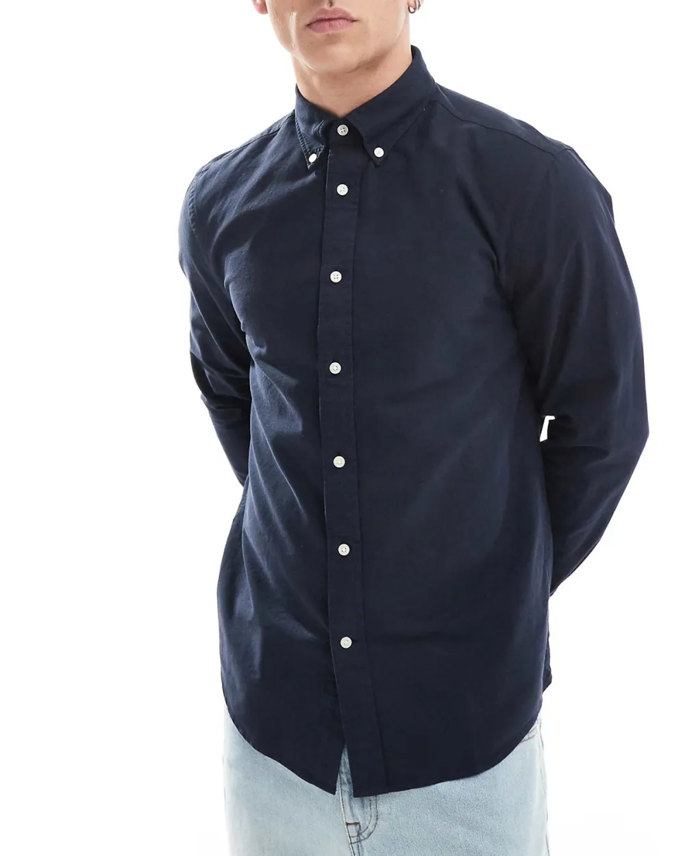 Long Sleeve Shirt In Navy