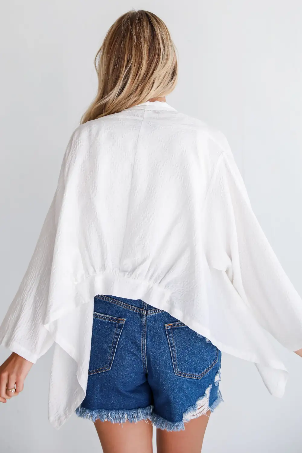 FINAL SALE - Incomparable Charm White Kimono