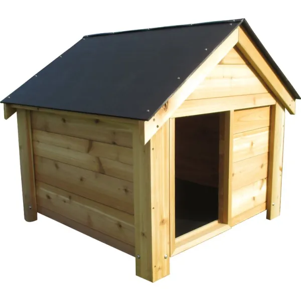 Heitzman Natural Wood Dog House